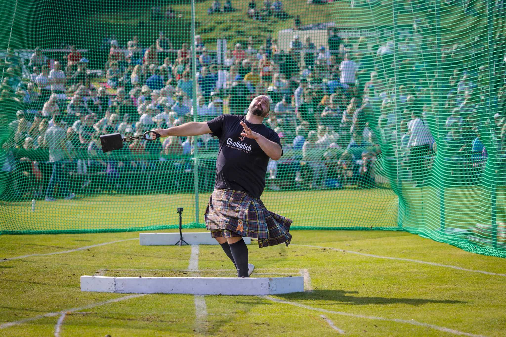 Male competitor in Highland Games